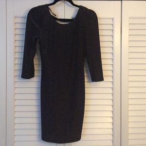 NWT Black and gold cocktail dress