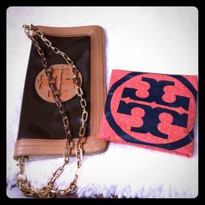 TORY BURCH leather shoulder bag . $180 TORY BURCH leather shoulder bag . $180