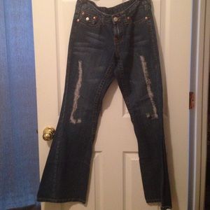 True Religion Jeans W/ Holes