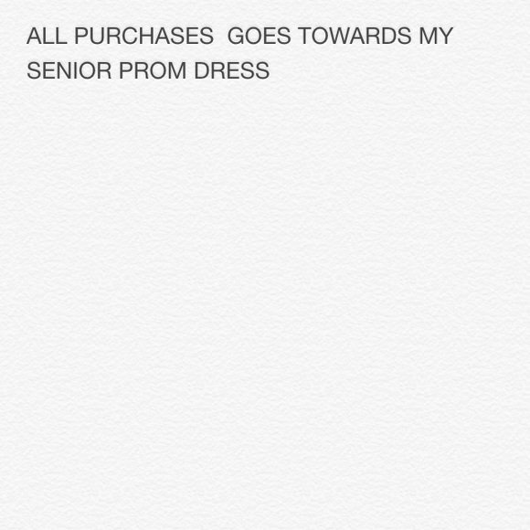 ALL SALES GO TO SENIOR PROM DRESS