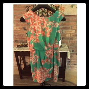 NWT - JESSICA SIMPSON Cap Sleeve Blouson Dress