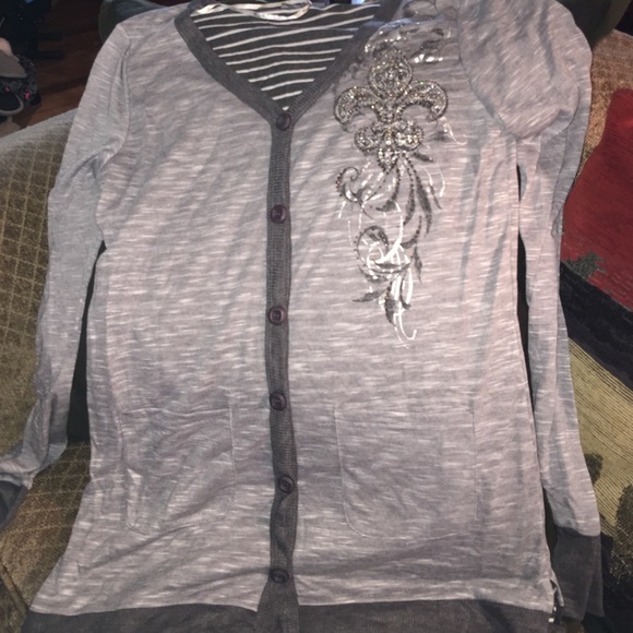 Miss Me long cardi