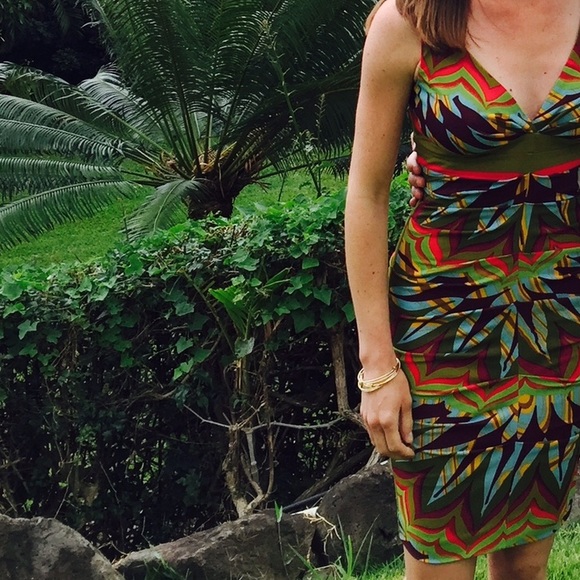 Fun print Nicole Miller dress! - Picture 1 of 3