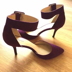 Zara Pointy Ankle Strap Heels