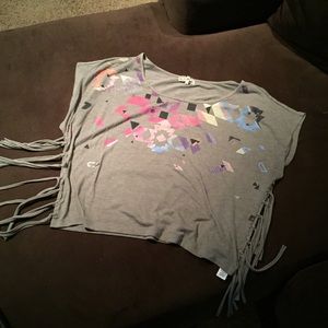 Tribal crop top