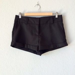 FOREVER 21 tailored black shorts
