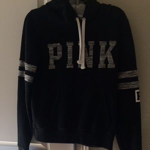 Black & Gray Victoria's Secret Hoodie
