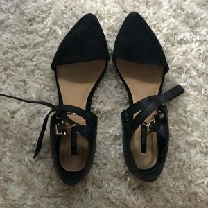 Black flats