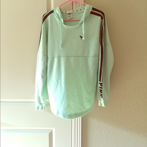 TRADED Victoria's Secret Mint hoodie