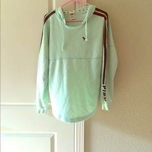 TRADED Victoria's Secret Mint hoodie