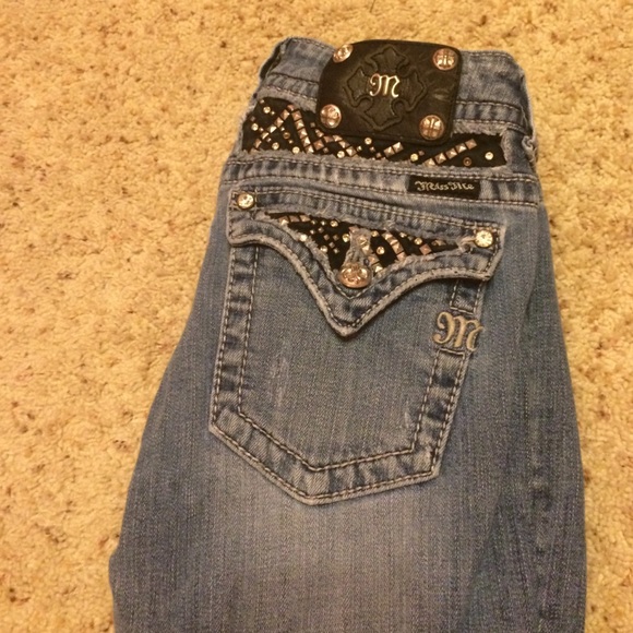 Miss me straight cut jeans size 30 RARE STYLE - Picture 1 of 1