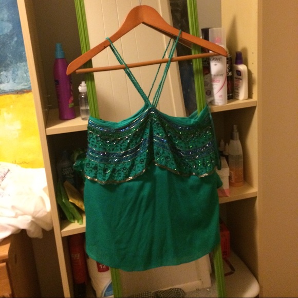 Free people beaded bohemian shirt - Picture 4 of 4