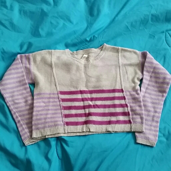 Girls Crop long sleeve sweeter