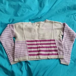 Girls Crop long sleeve sweeter