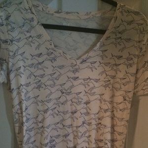 Urban Outfitters Unicorn V Neck tee