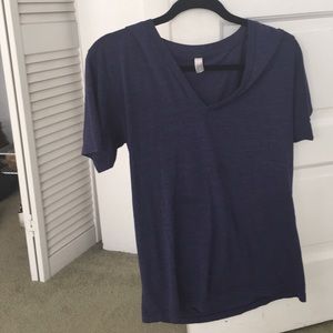 American Apparel Tri-Blend V-neck