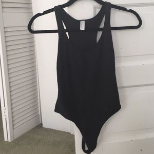 American Apparel Black Unitard