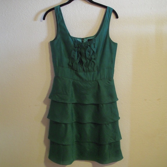 MAX & CLEO RUFFLE COCKTAIL DRESS - Picture 2 of 4