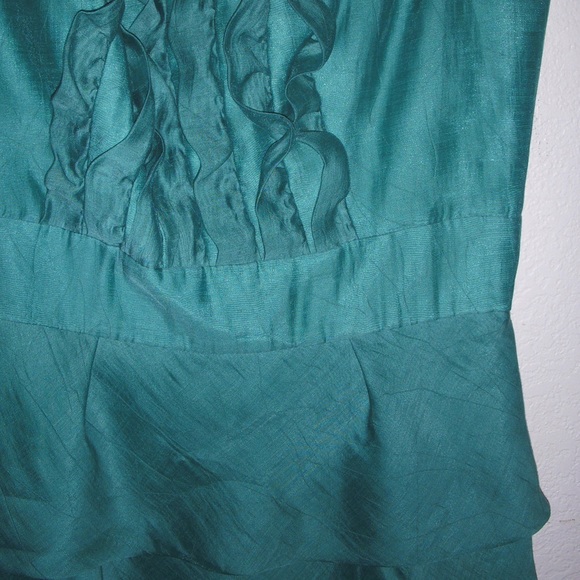 MAX & CLEO RUFFLE COCKTAIL DRESS - Picture 3 of 4