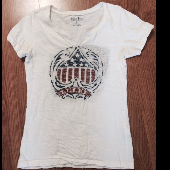 Lucky graphic tee