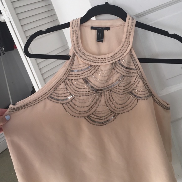 Forever 21 beaded formal top - Picture 2 of 3