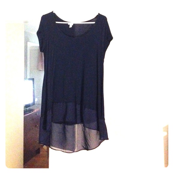 Navy blue shirt