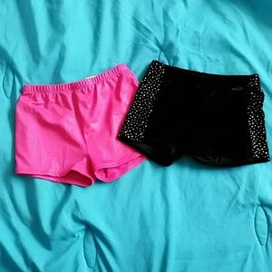 Girls shorts gymnastics