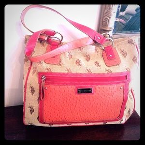 U.S. Polo Ralph Lauren Woven hobo bag