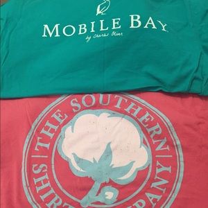 Southern Shirt Co. & Mobile Bay tshirts Medium