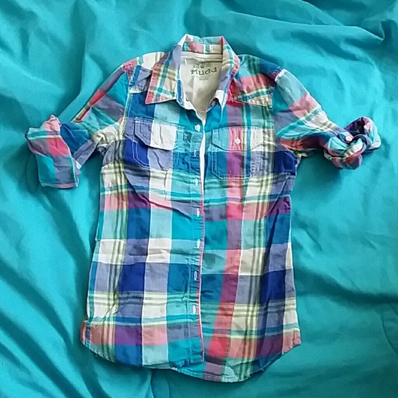 Girl Button up top