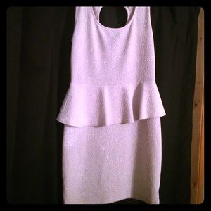 Sparkly  beige dress