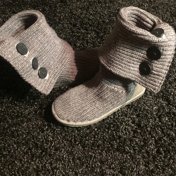 UGG Eva Boot, Grey, Size 9