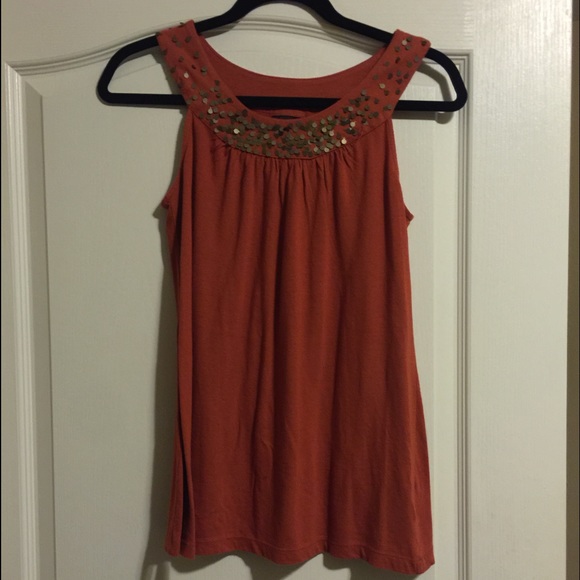 Mossimo burnt orange top