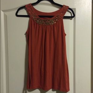 Mossimo burnt orange top