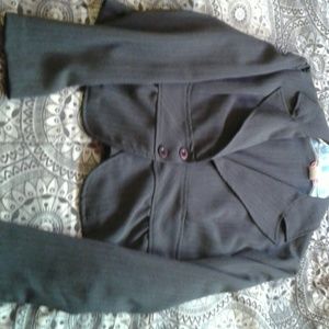 Grey pin stripe blazer