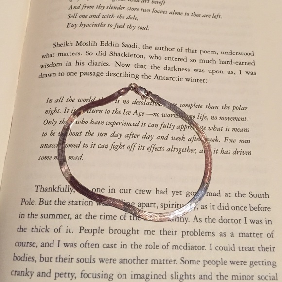 Genuine Sterling Silver Herringbone Bracelet