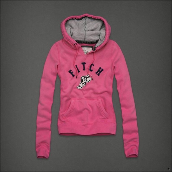 Pink A&F Hoodie