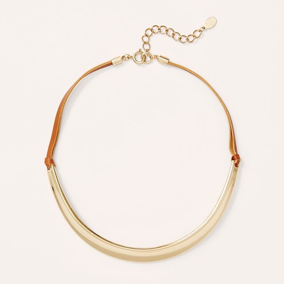 METALLIC COLLAR NECKLACE