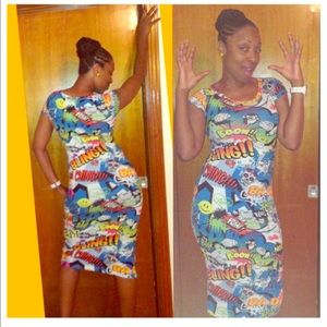 Comic Book Dress