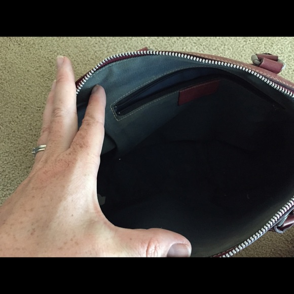 Aubergine Dooney & Burke purse - Picture 3 of 3