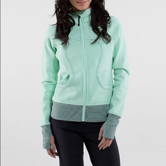 Lululemon Scuba Hoodie Mint Green 4