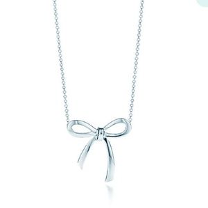 Tiffany's bow pendant.