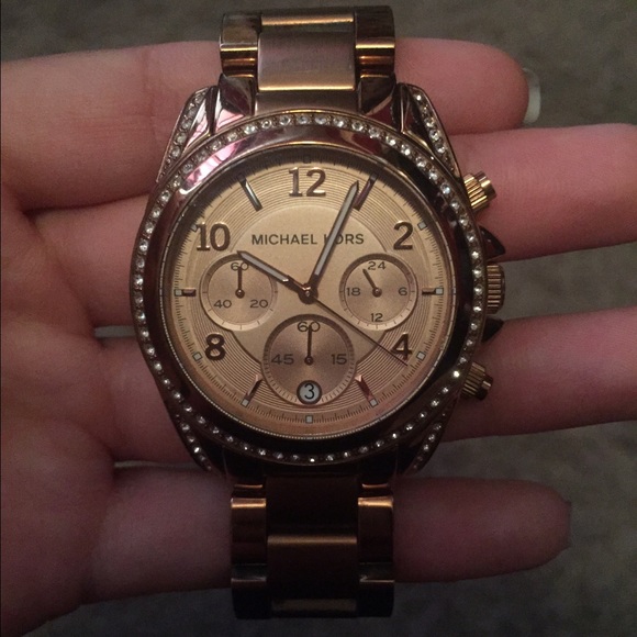 Slightly worn Michael Kors watch
