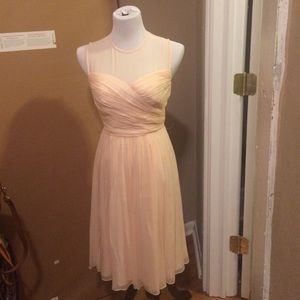 J Crew Peach Gown