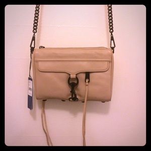 NWT - Rebecca Minkoff Mini MAC in Latte - RARE