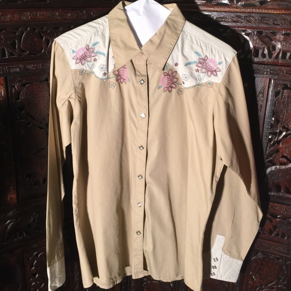 Boho Country Button Down Shirt