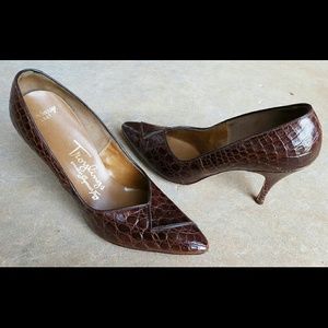 Alligator shoes 1965 vintage