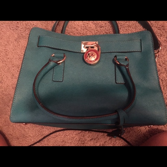 Turquoise Michael Kors Bag