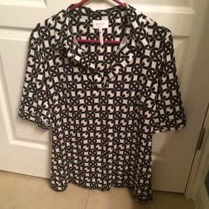 Professional collared Laundry brand blouse