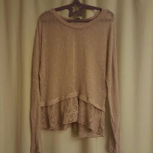 American Eagle Pink Sweater - Size S/P